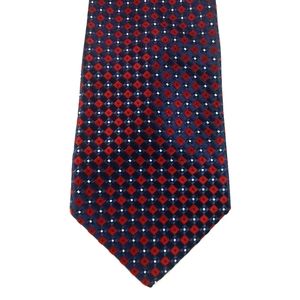Jones New York men's Silk Tie in red, white, blue
